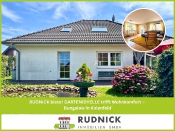 RUDNICK bietet GARTENIDYELLE trifft Wohnkomfort – Bungalow in Kolenfeld, 31515 Wunstorf, Einfamilienhaus