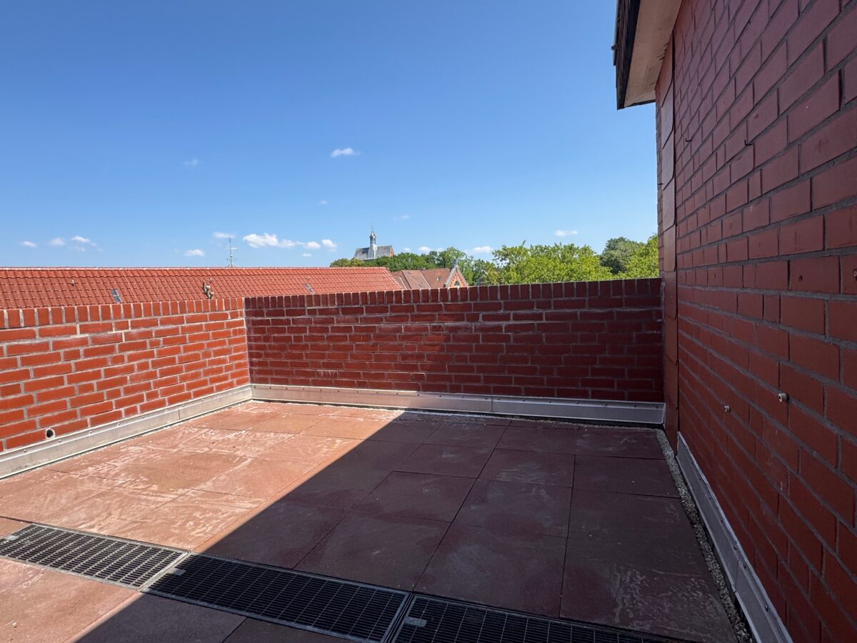 Blick von der Dachterrasse