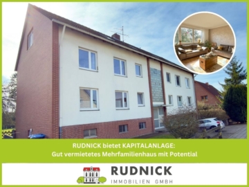 RUDNICK bietet KAPITALANLAGE: Gut vermietetes Mehrfamilienhaus mit Potential, 31535 Neustadt am Rübenberge, Mehrfamilienhaus