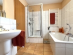 RUDNICK bietet WOHLFÜHLEN – Gepflegtes Reihenendhaus mit Garten! - Bad mit Wanne und Dusche