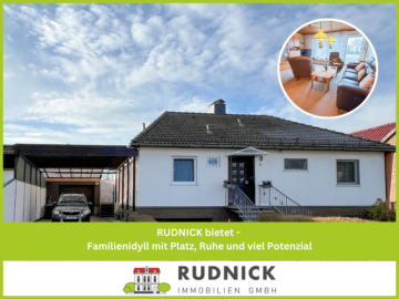 RUDNICK bietet Bungalow in Großenheidorn: wassernahes Wohnen mit viel Potenzial, 31515 Wunstorf, Bungalow