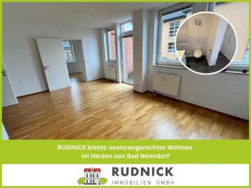 RUDNICK bietet: seniorengerechtes Wohnen im Herzen von Bad Nenndorf, 31542 Bad Nenndorf, Erdgeschosswohnung