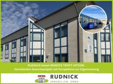 RUDNICK bietet RENDITE TRIFFT OPTION: Vermietetes Gewerbe in 1a Lage – Perspektive zur Eigennutzung, 31515 Wunstorf, Bürohaus