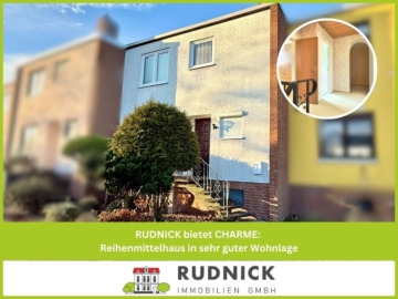 RUDNICK bietet CHARME: Reihenmittelhaus in sehr guter Wohnlage, 31535 Neustadt am Rübenberge, Reihenmittelhaus