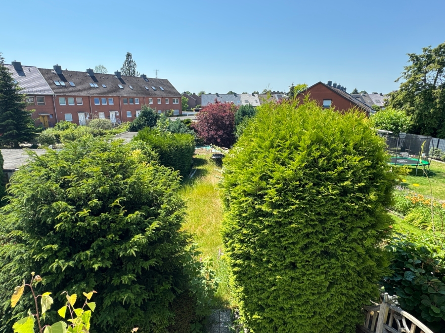 Blick vom Balkon