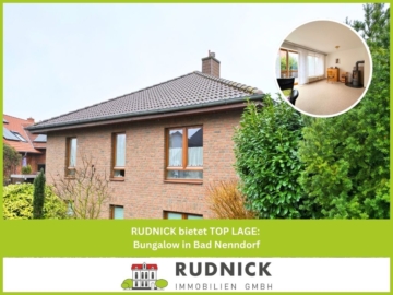 RUDNICK bietet TOP LAGE: Bungalow in Bad Nenndorf, 31542 Bad Nenndorf, Bungalow