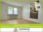 RUDNICK bietet WOHNGLÜCK: Attraktive 3-Zimmer-Hochparterrewohnung mit Balkon und Garage in Gehrden - Titelbild