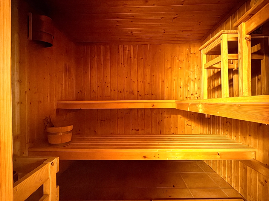 Sauna im Keller